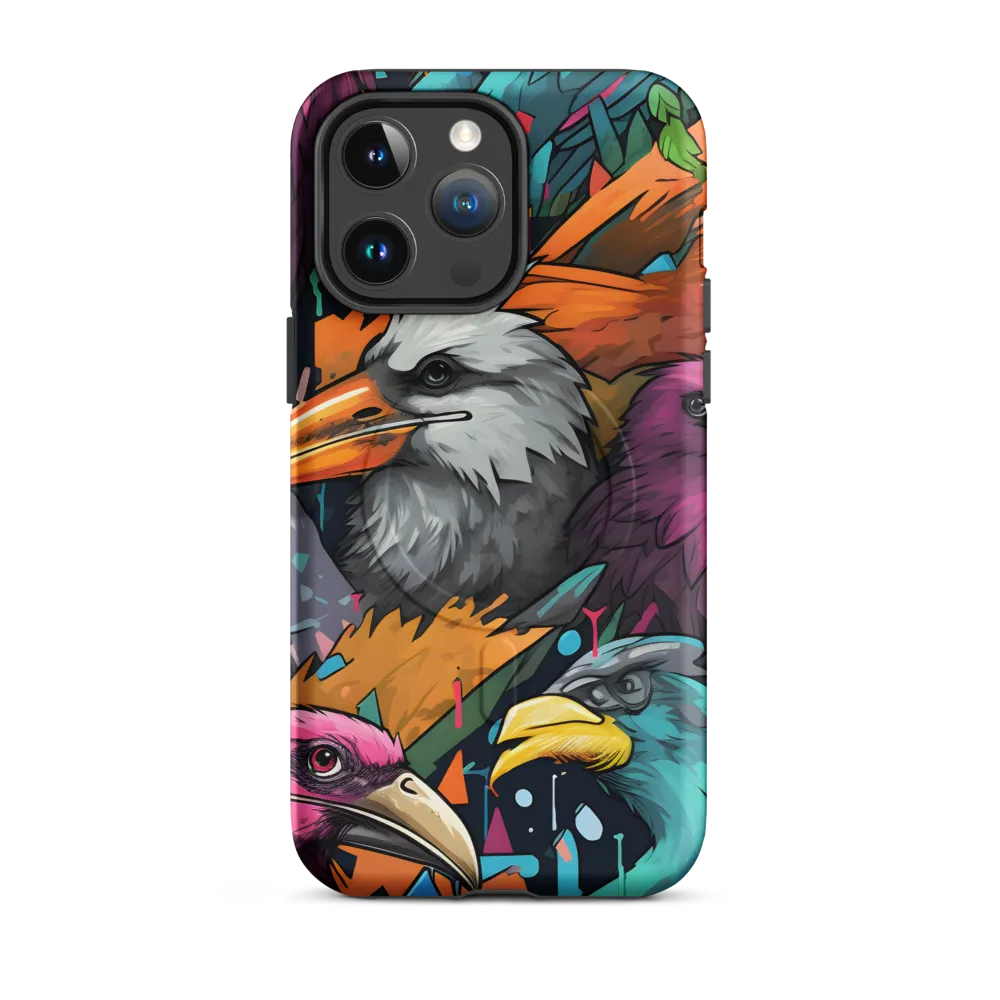 Avian Vortex: A Celebration of Color and Form
