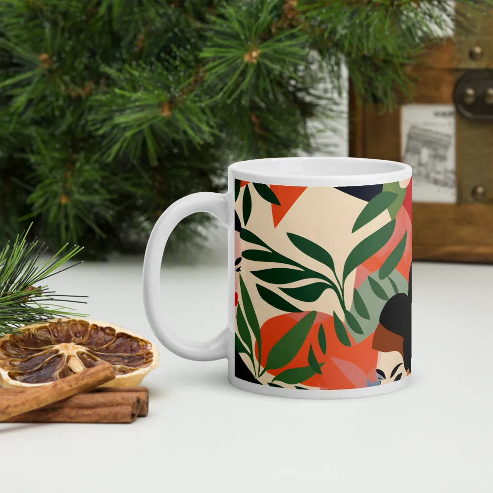 Harmony of Nature and Femininity | Mugs | Multiple Sizes & Colors