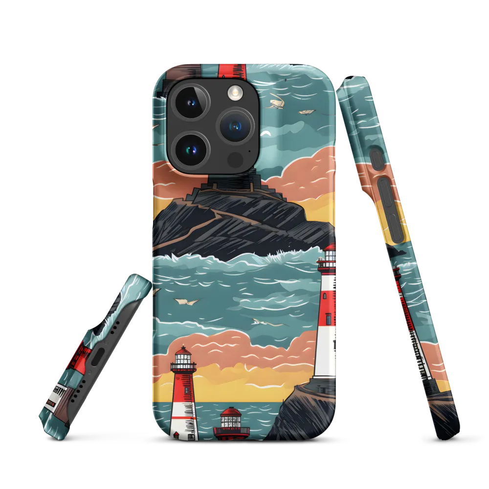 Lighthouses in a Whimsical Ocean