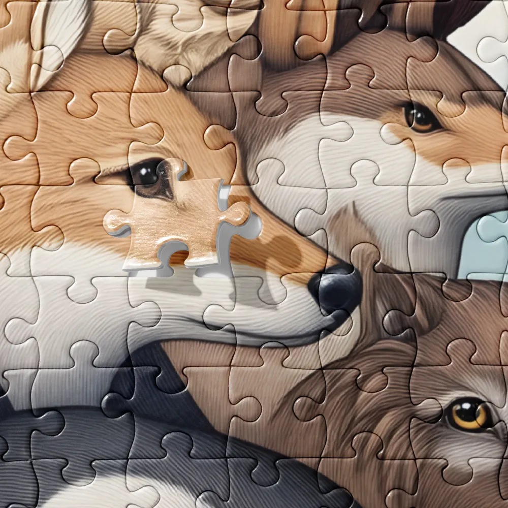 The Enchanted Animal Assembly | Jigsaw Puzzle | 252 pieces