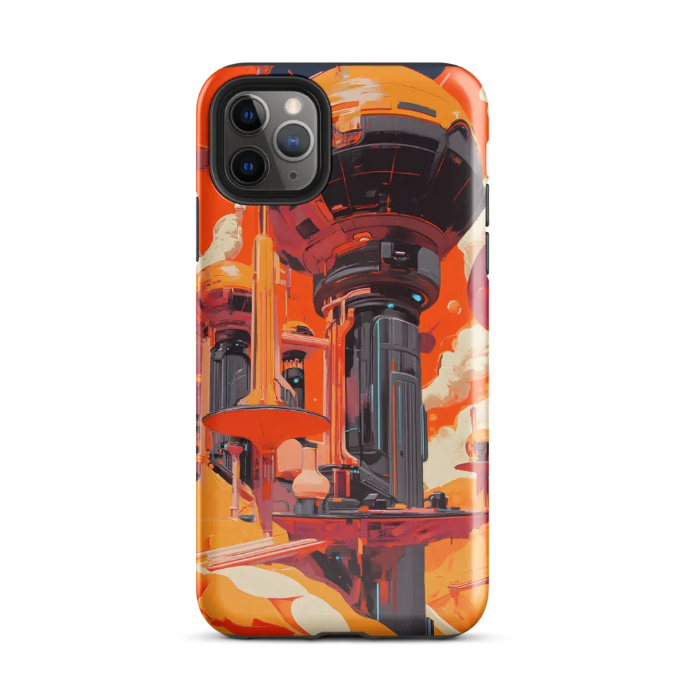 Celestial Towers of Tomorrow | Phone Case |  11 Pro Max | Tough Case | Glossy