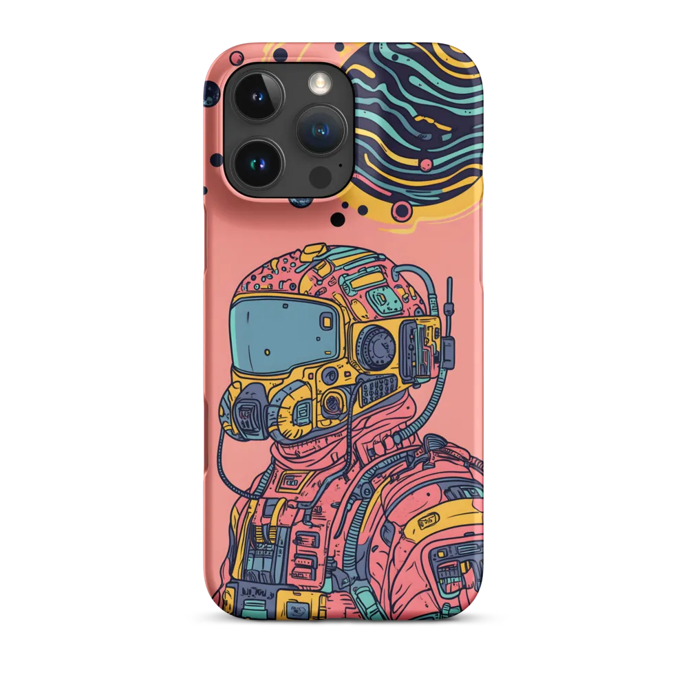 Exploration Beyond: A Digital Astronaut | Phone Case |  16 Pro Max | Snap Case | Matte