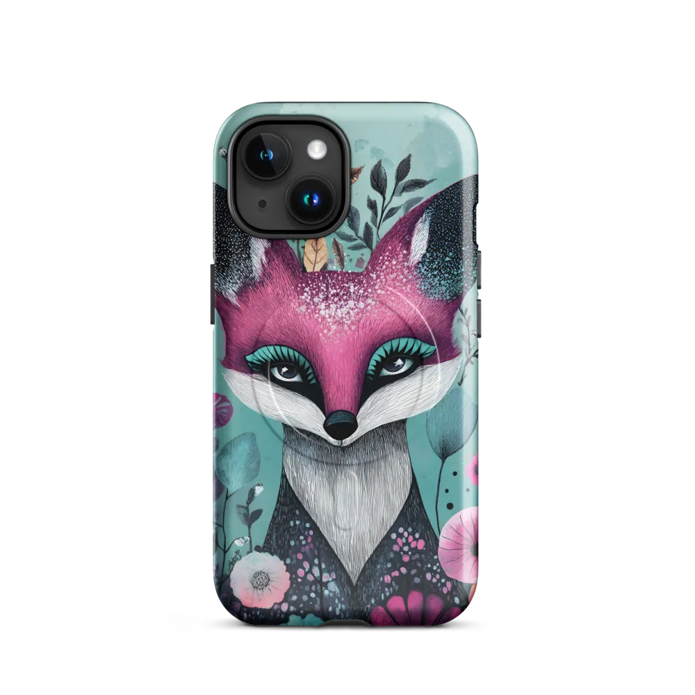 Whimsical Fox Among Blossoms