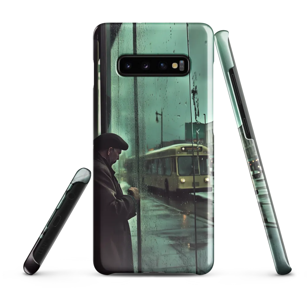 Reflective Moments in the Rain | Phone Case |  S10 Plus | Snap Case | Glossy