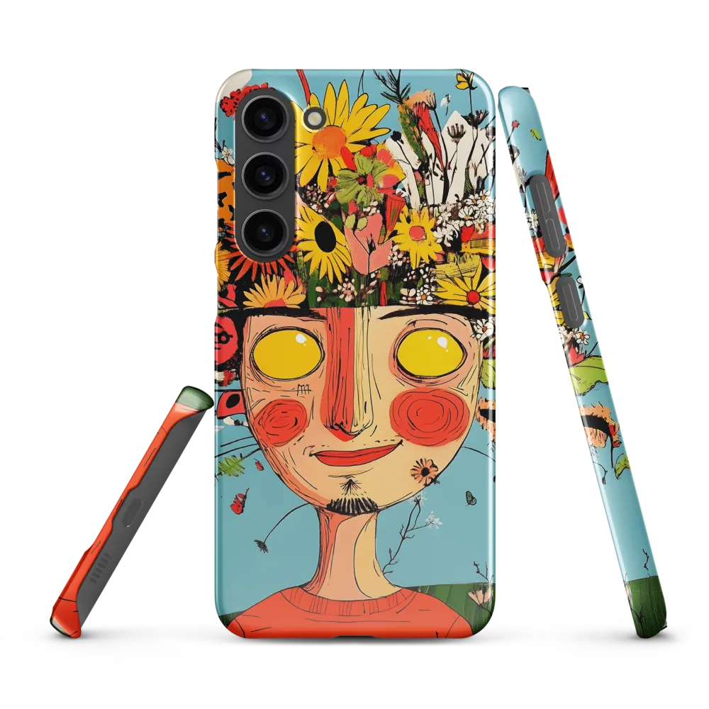 Whimsical Bloom | Phone Case |  S23 Plus | Snap Case | Glossy