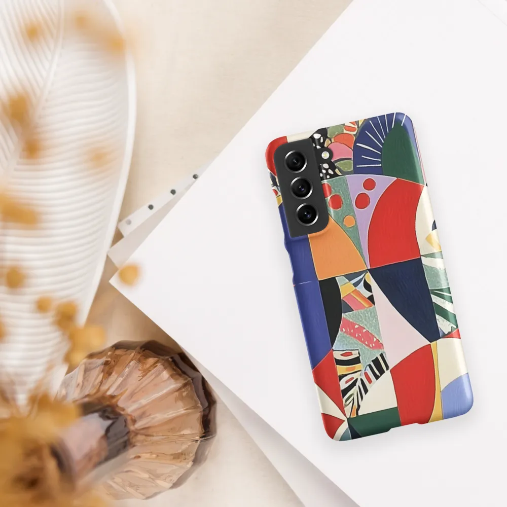 Dynamic Mosaic Symmetry | Phone Case |  S21 FE | Snap Case | Matte
