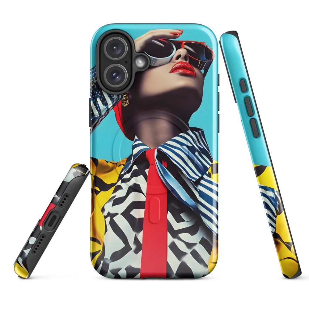 Chic Confidence in Bold Patterns