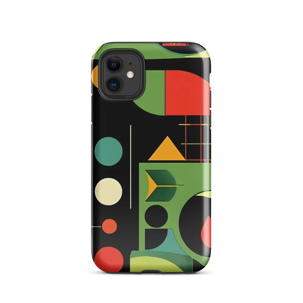Geometric Harmony | Phone Case |  11 | Tough Case | Glossy
