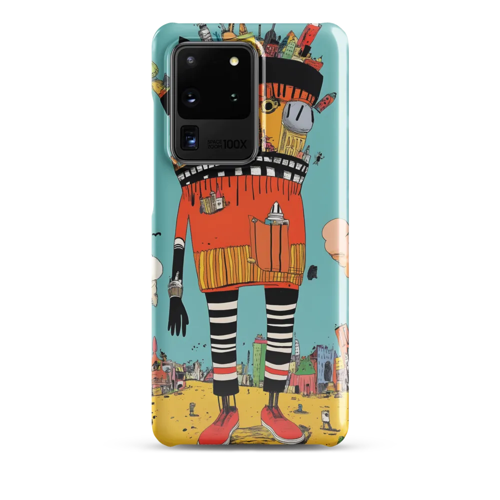 Urban Fantasia: A Whimsical Encounter | Phone Case |  S20 Ultra | Snap Case | Glossy