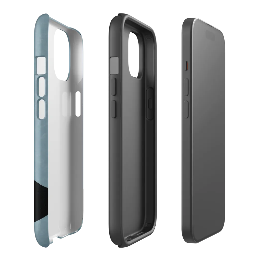 Minimalist Portrait of a Modern Man | Phone Case |  15 | Tough Case | Matte