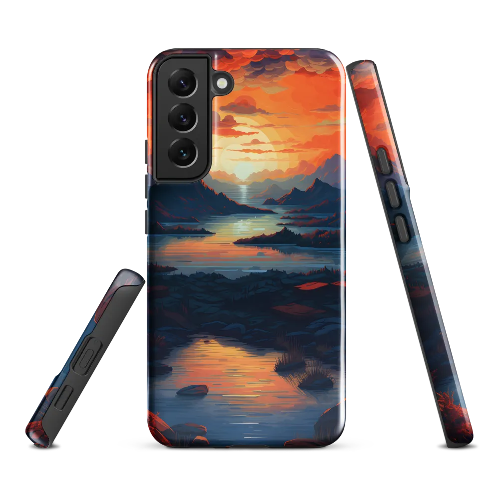 Ethereal Evening: A Digital Dusk