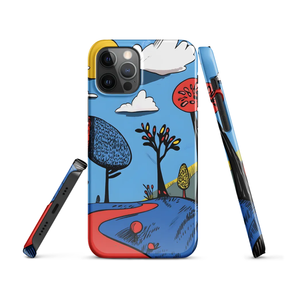 A Playful Journey Through Whimsical Woods | Phone Case |  12 Pro | Snap Case | Glossy