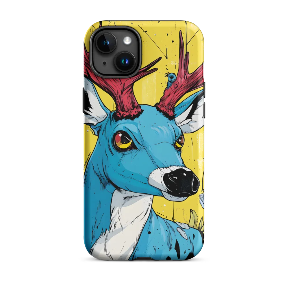 Vivid Antlers: A Modern Take on Nature