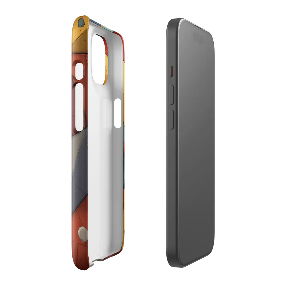 Geometric Harmony | Phone Case |  15 | Snap Case | Glossy