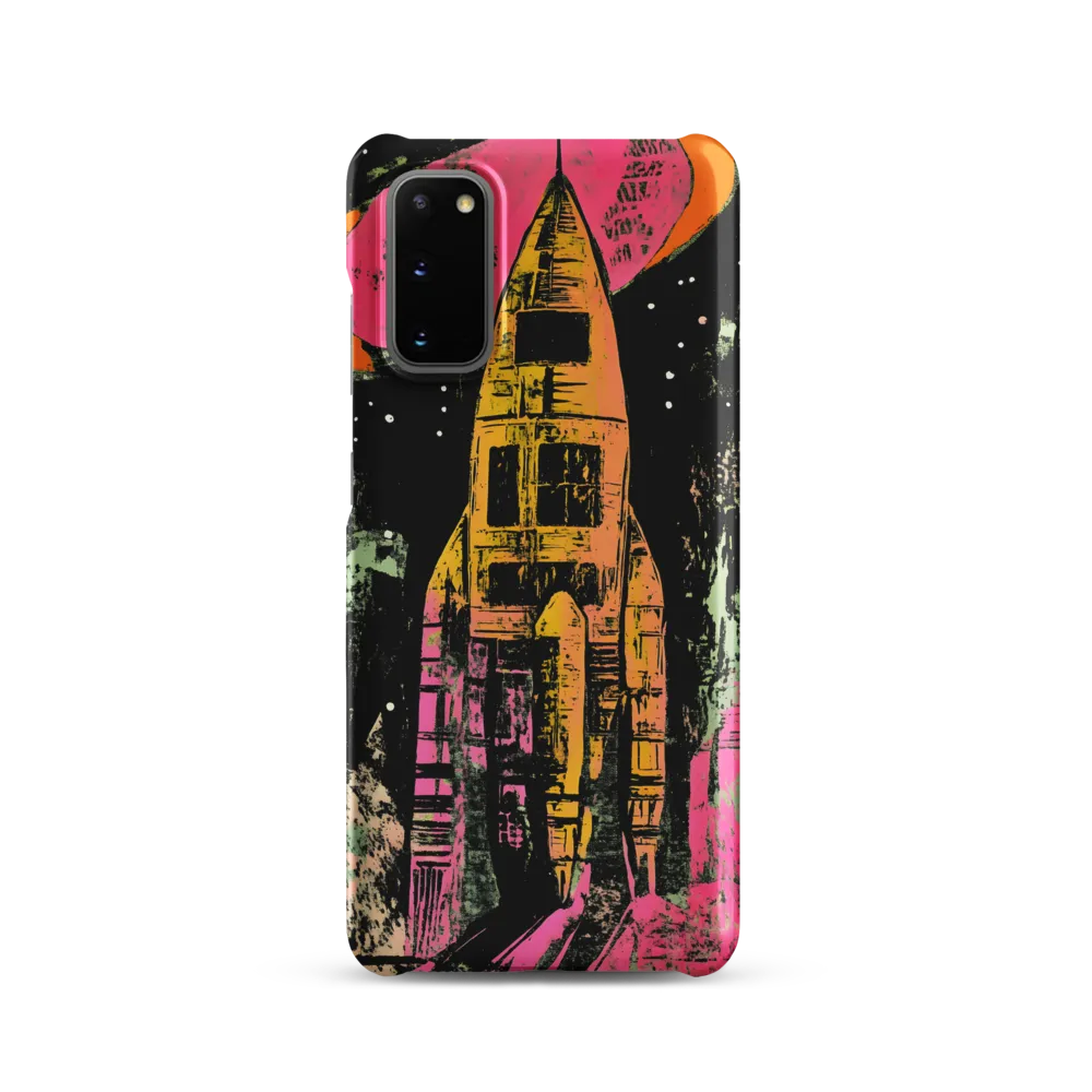 Cosmic Voyage: A Surreal Rocket Adventure