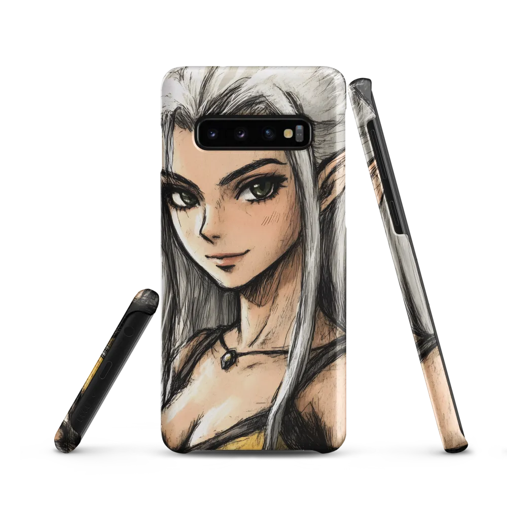 Ethereal Elegance: The Elf's Portrait