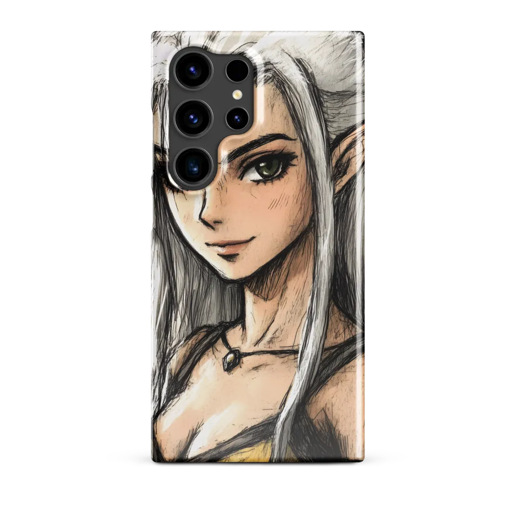 Ethereal Elegance: The Elf's Portrait