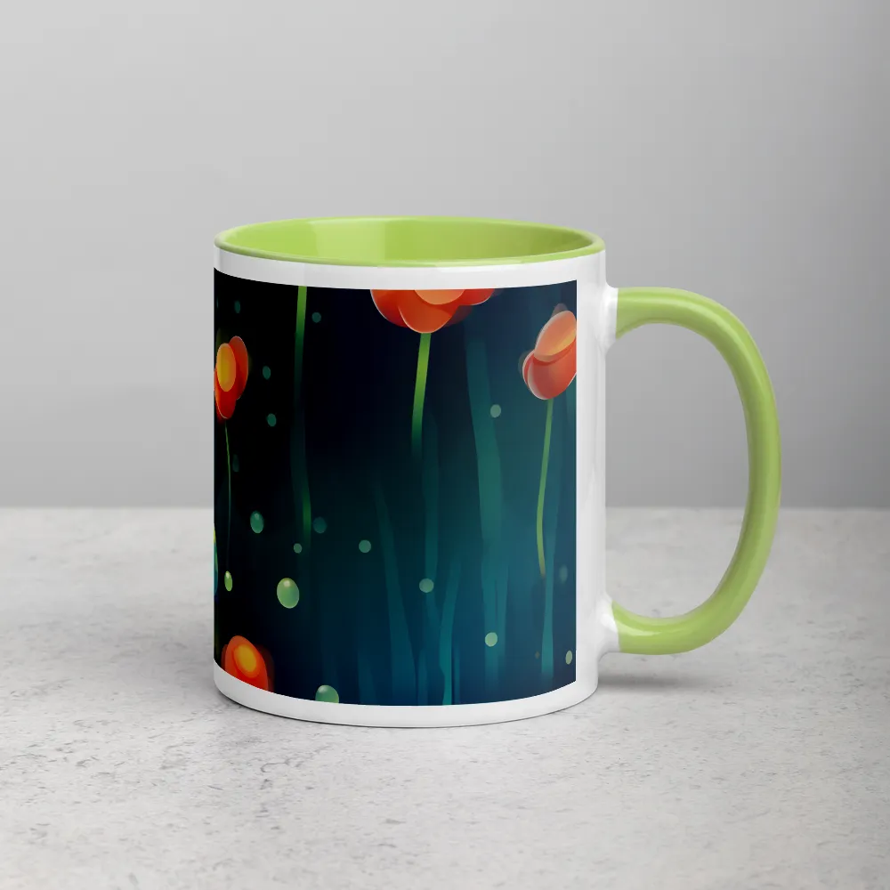 Playful Frogs in a Lush Pond