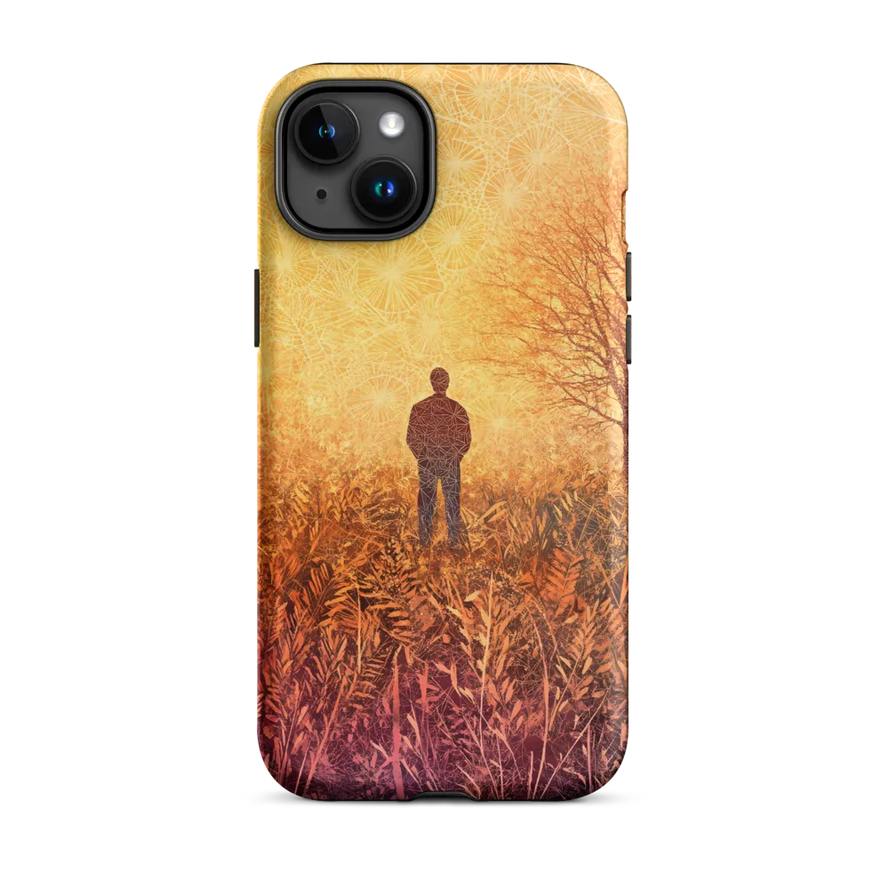 Contemplation in a Surreal Landscape