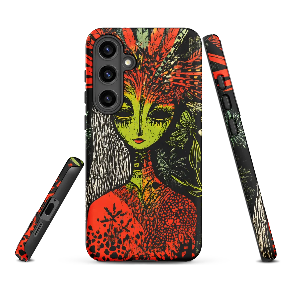 Mystical Flora: A Surreal Portrait