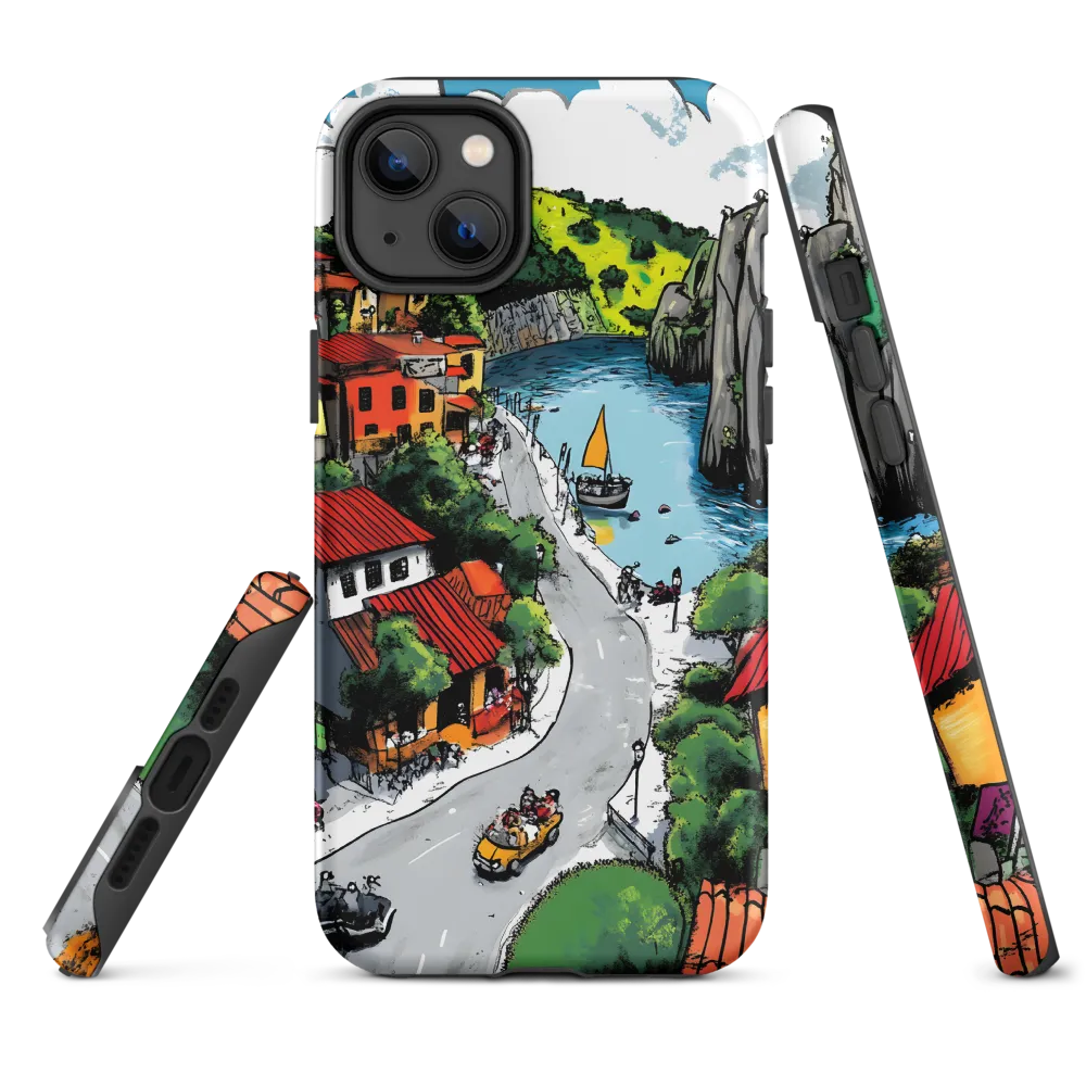 Whimsical Village by the Water