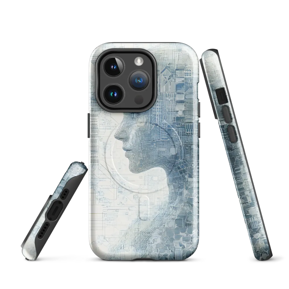 The Harmony of Human and Machine | Phone Case |  14 Pro | MagSafe® Tough Case | Glossy