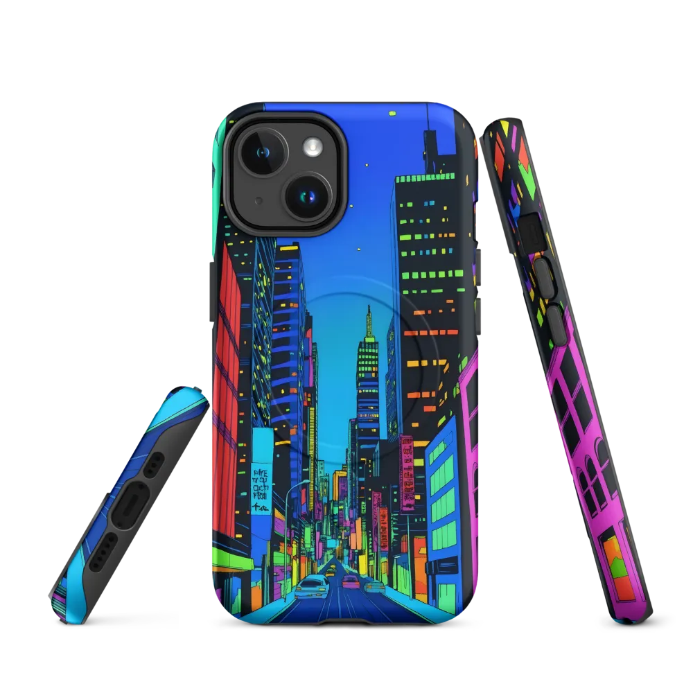 Neon Dreamscape: A Futuristic City at Dusk