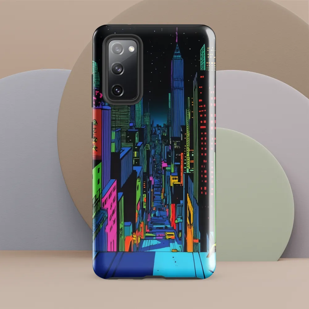 Neon Dreams of a Futuristic City
