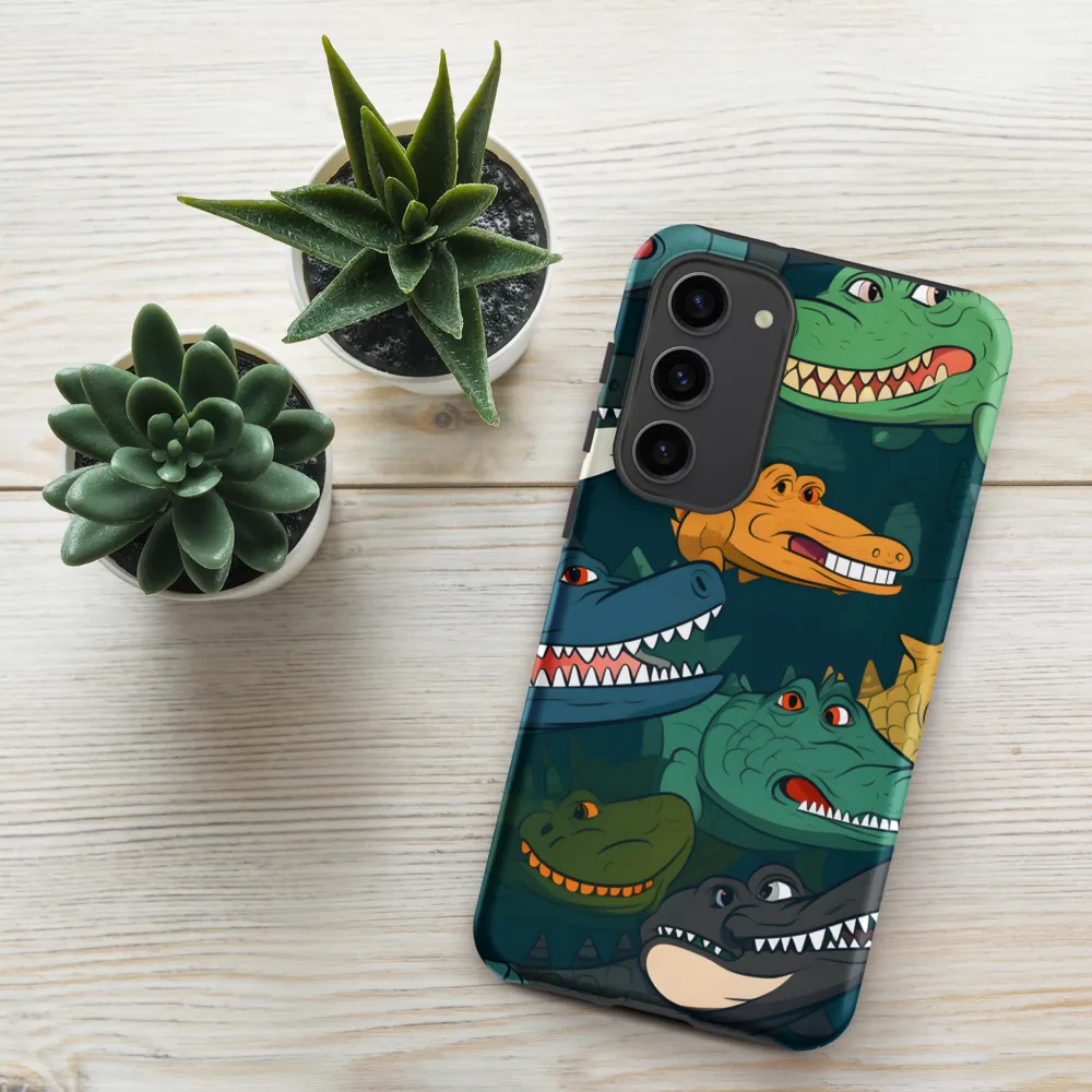 Cheerful Crocodilian Parade