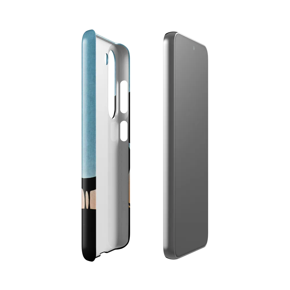 Curiosity in the Silhouette | Phone Case |  S23 | Snap Case | Glossy