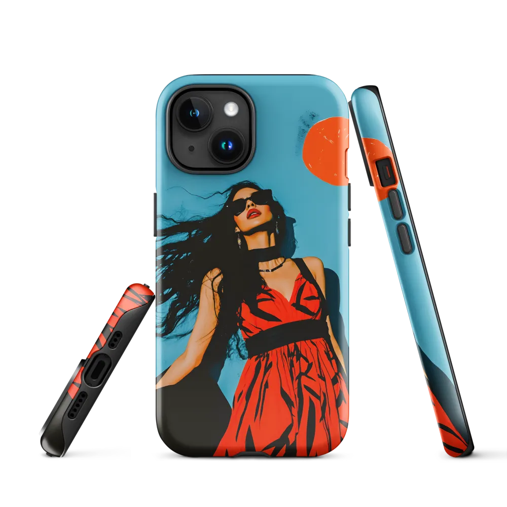 Sunset in Fashion: A Modern Portrait
