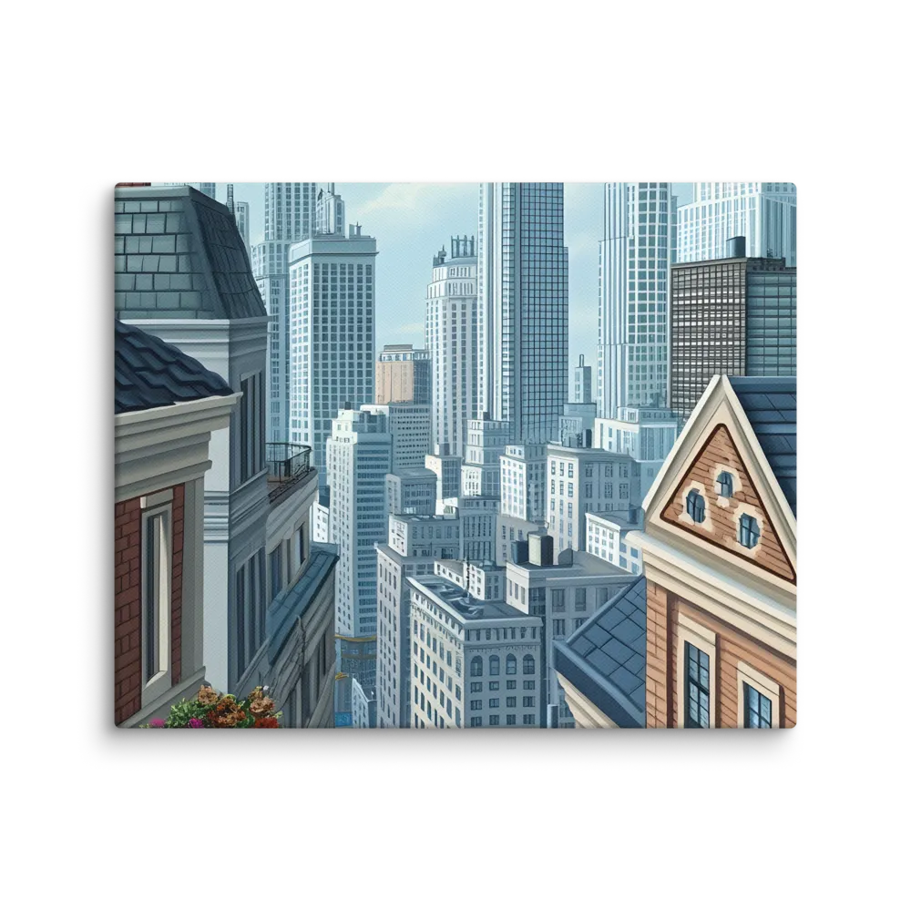 Urban Symphony | Canvas | 8″×10″