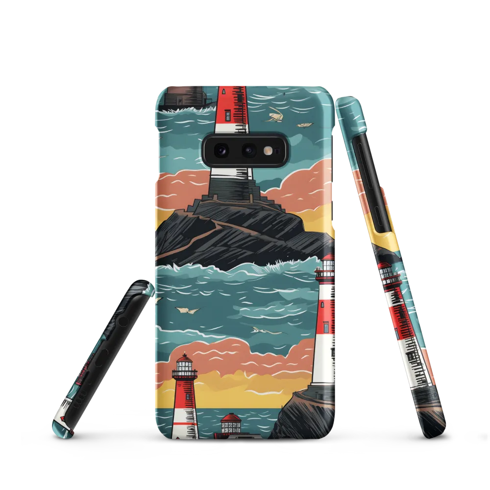 Lighthouses in a Whimsical Ocean