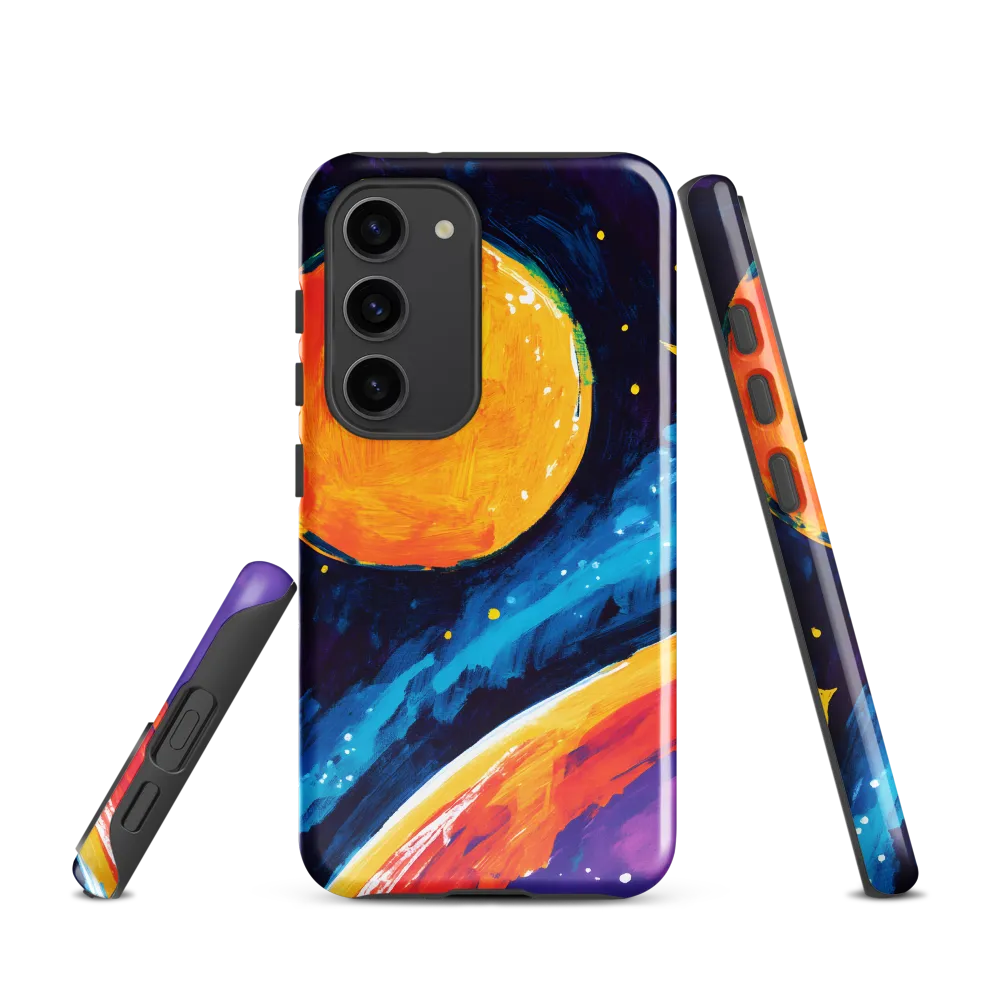 Galactic Harmony | Phone Case |  S23 | Tough Case | Glossy