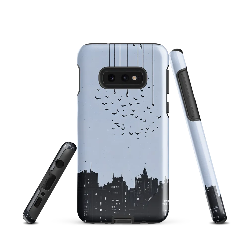 Elevated Serenity: A Minimalist Cityscape