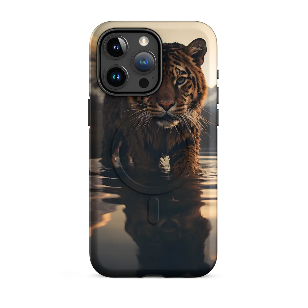 Majestic Reflection: The Tiger's Domain