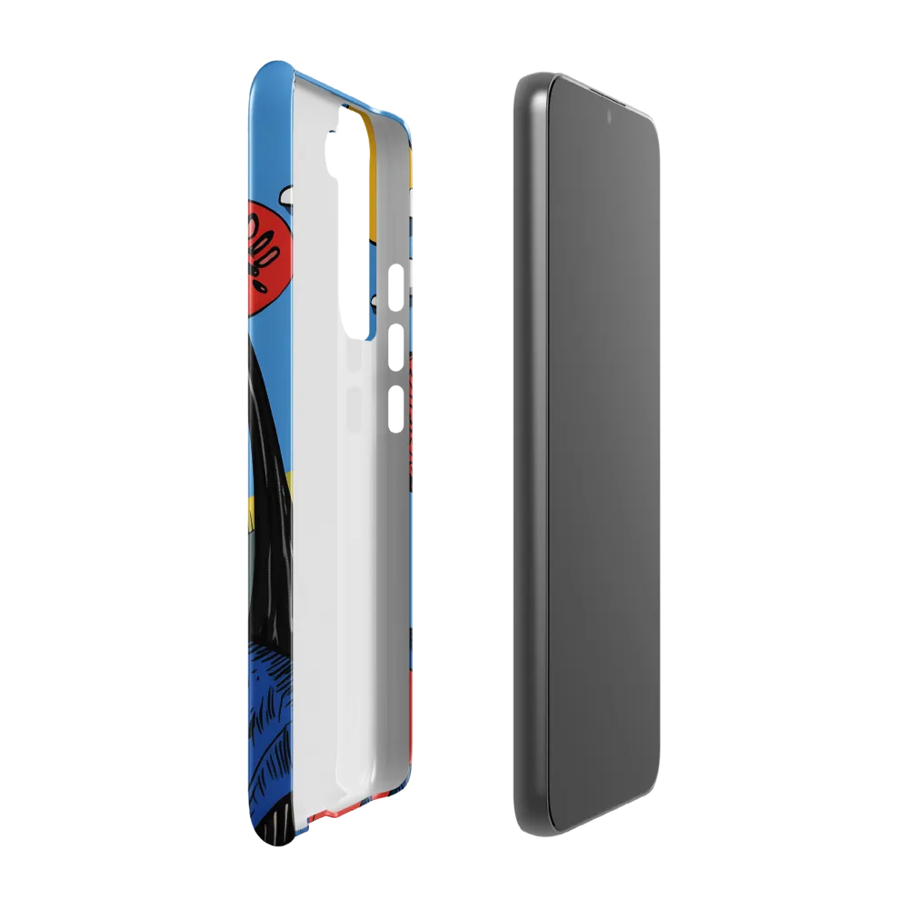 A Playful Journey Through Whimsical Woods | Phone Case |  S22 Plus | Snap Case | Glossy