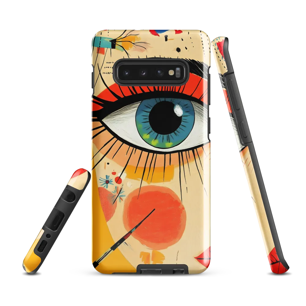 Through the Looking Eye | Phone Case |  S10 Plus | Tough Case | Glossy