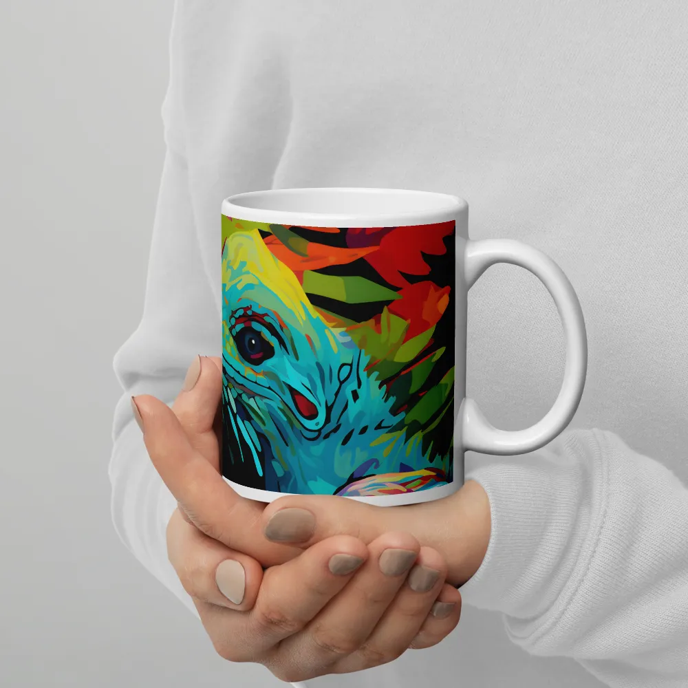 Vibrant Reptilian Harmony | Mugs | Multiple Sizes & Colors