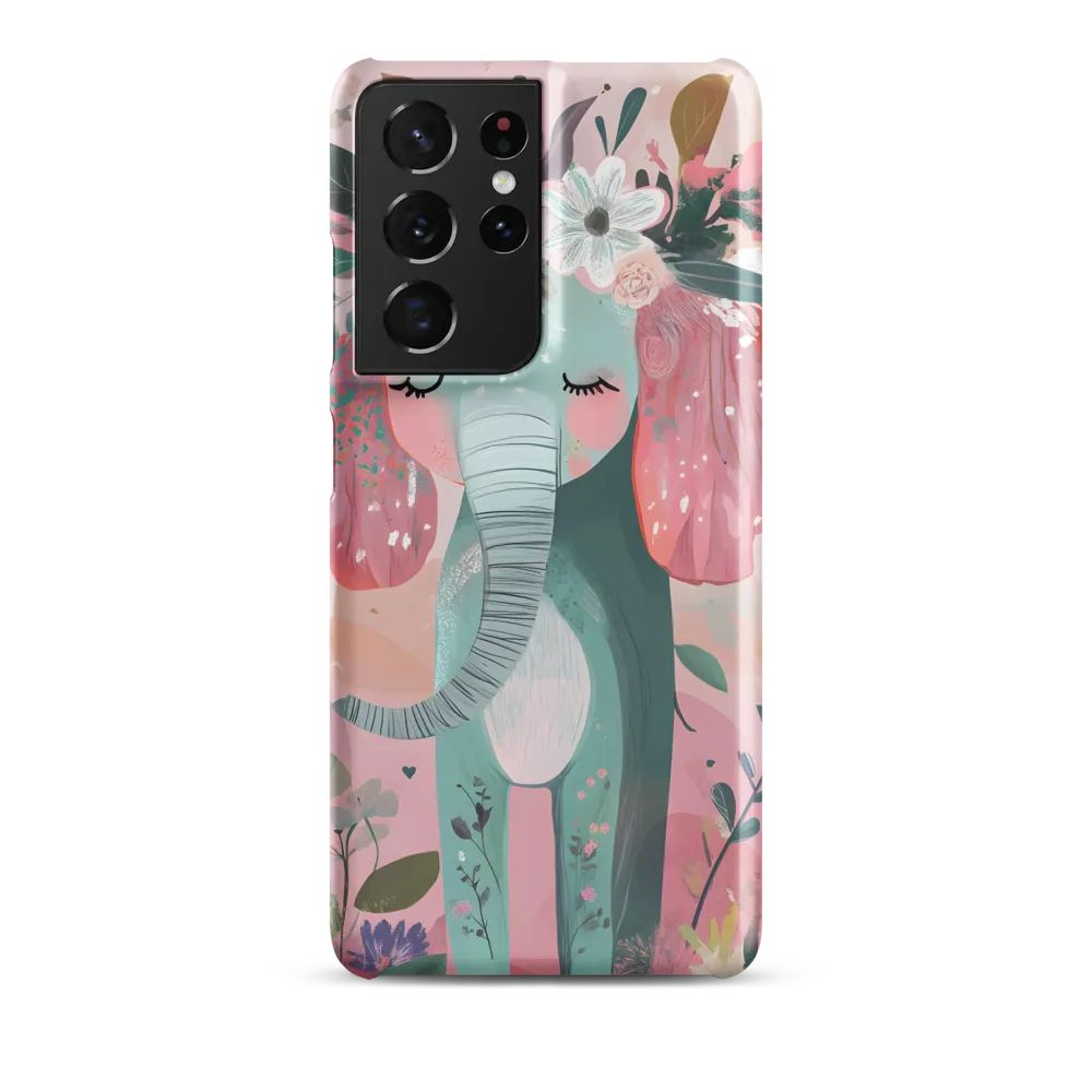Whimsical Elephant in Bloom