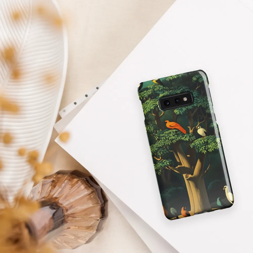 Harmony in Color: A Surreal Bird Symphony