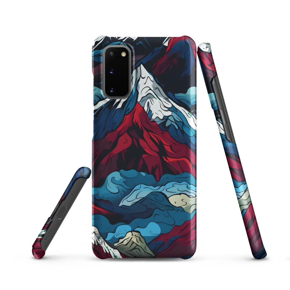 Mountain Majesty: An Abstract Voyage