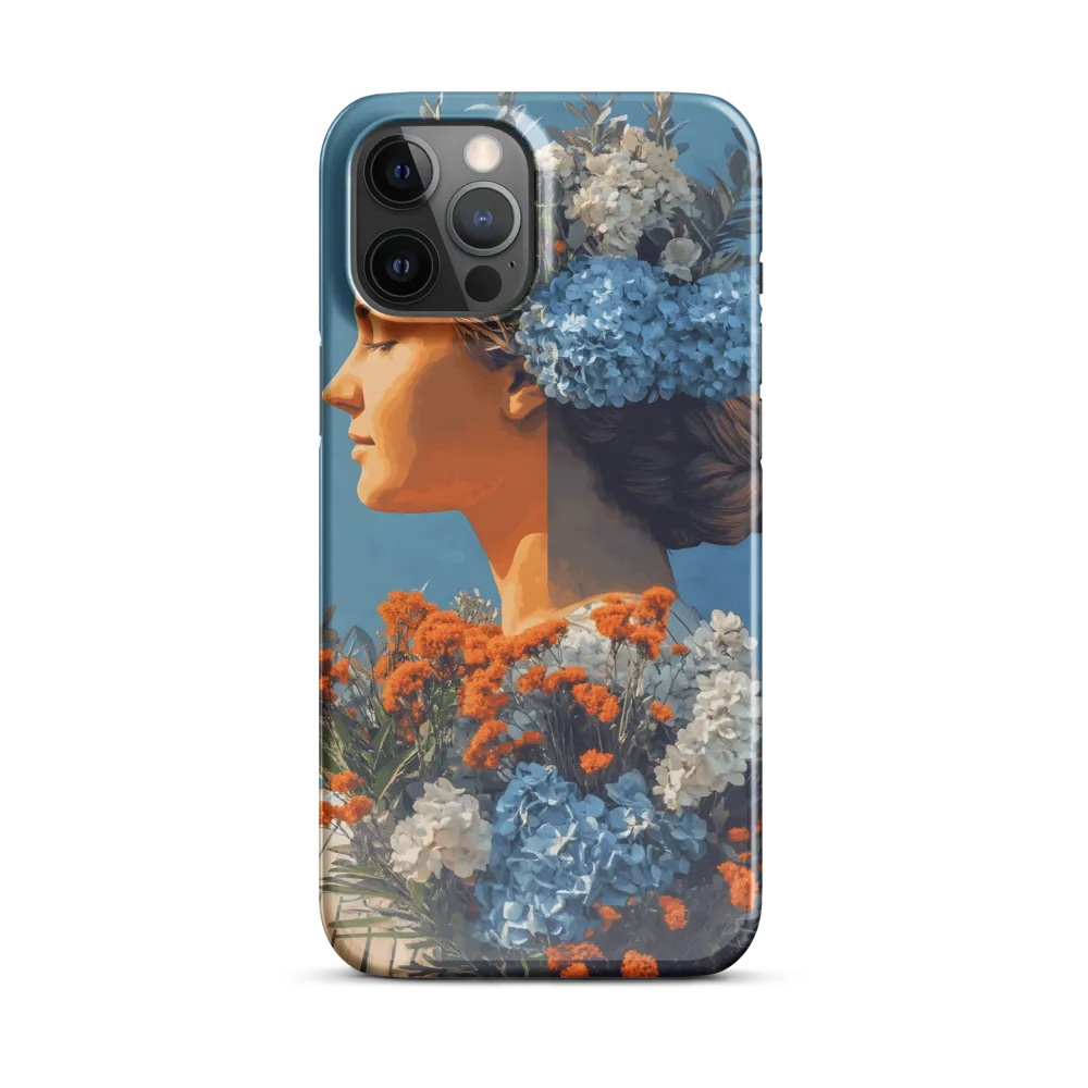 Floral Reverie: A Portrait of Serenity