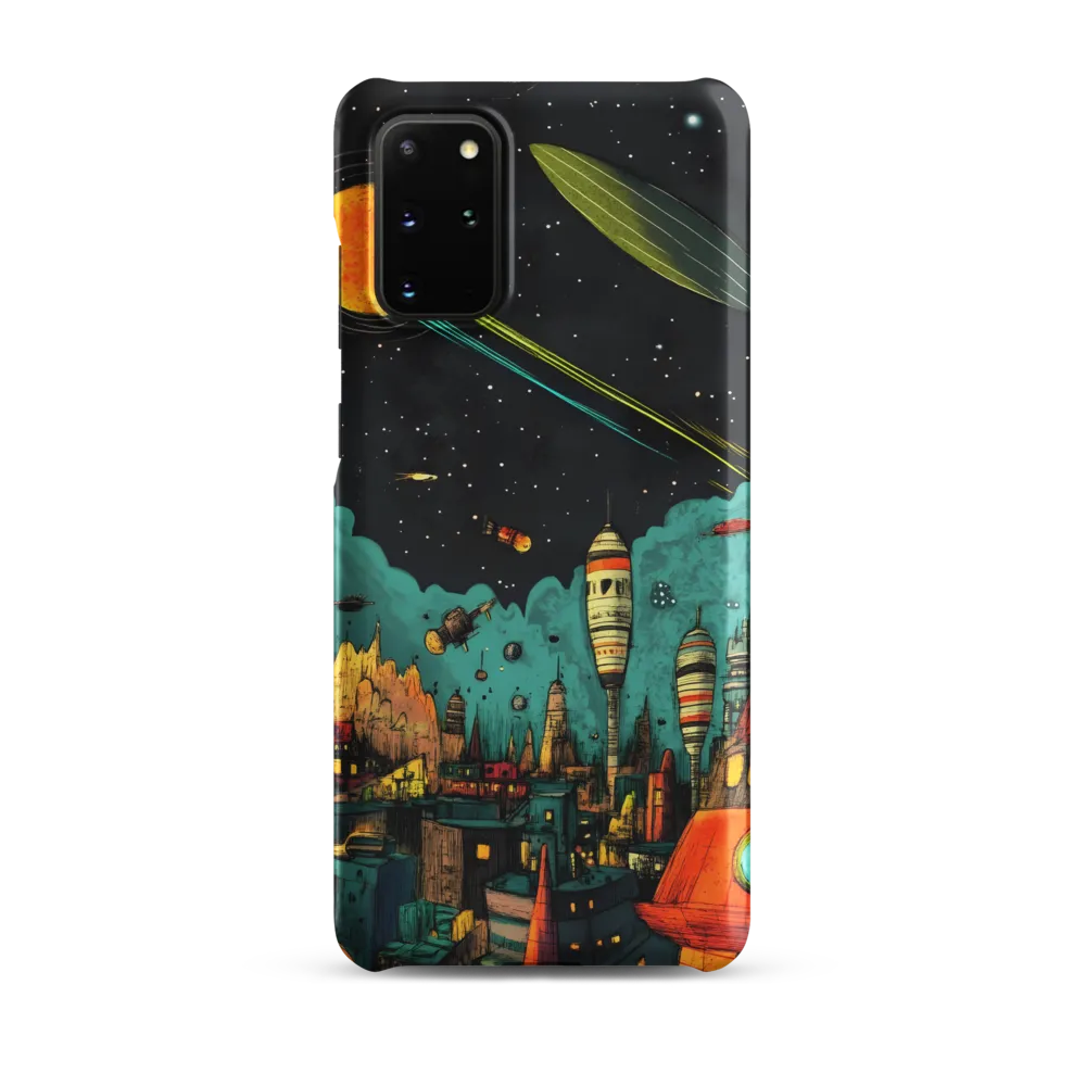 Galactic Cityscape: A Journey Through Imagination