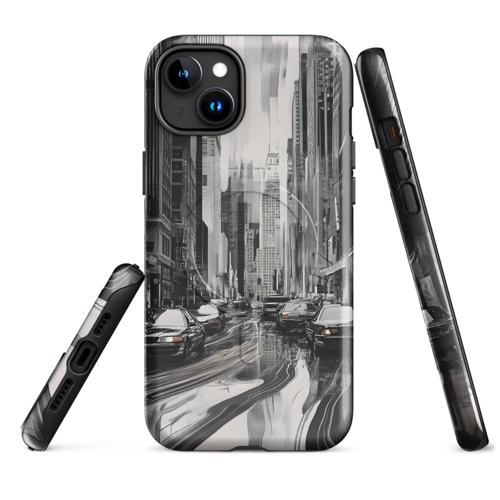 Reflections of Urban Life | Phone Case |  15 Plus | MagSafe® Tough Case | Glossy