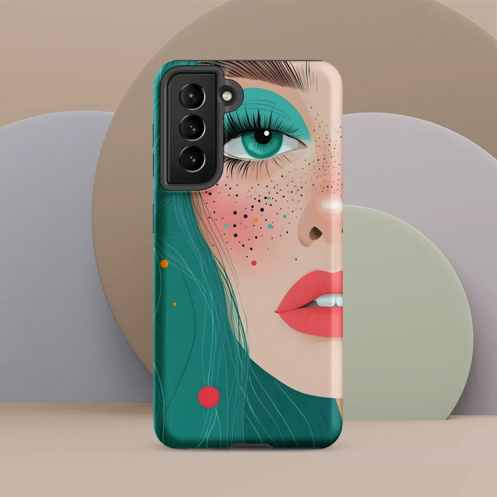 A Playful Portrait: Turquoise Temptation