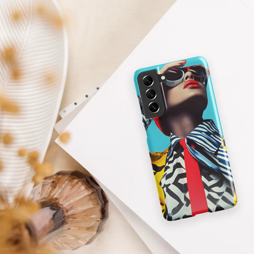 Chic Confidence in Bold Patterns