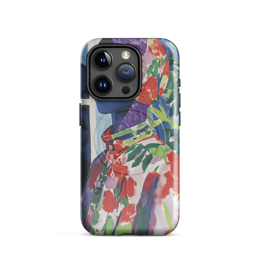 Tranquil Blossoms | Phone Case |  15 Pro | MagSafe® Tough Case | Glossy