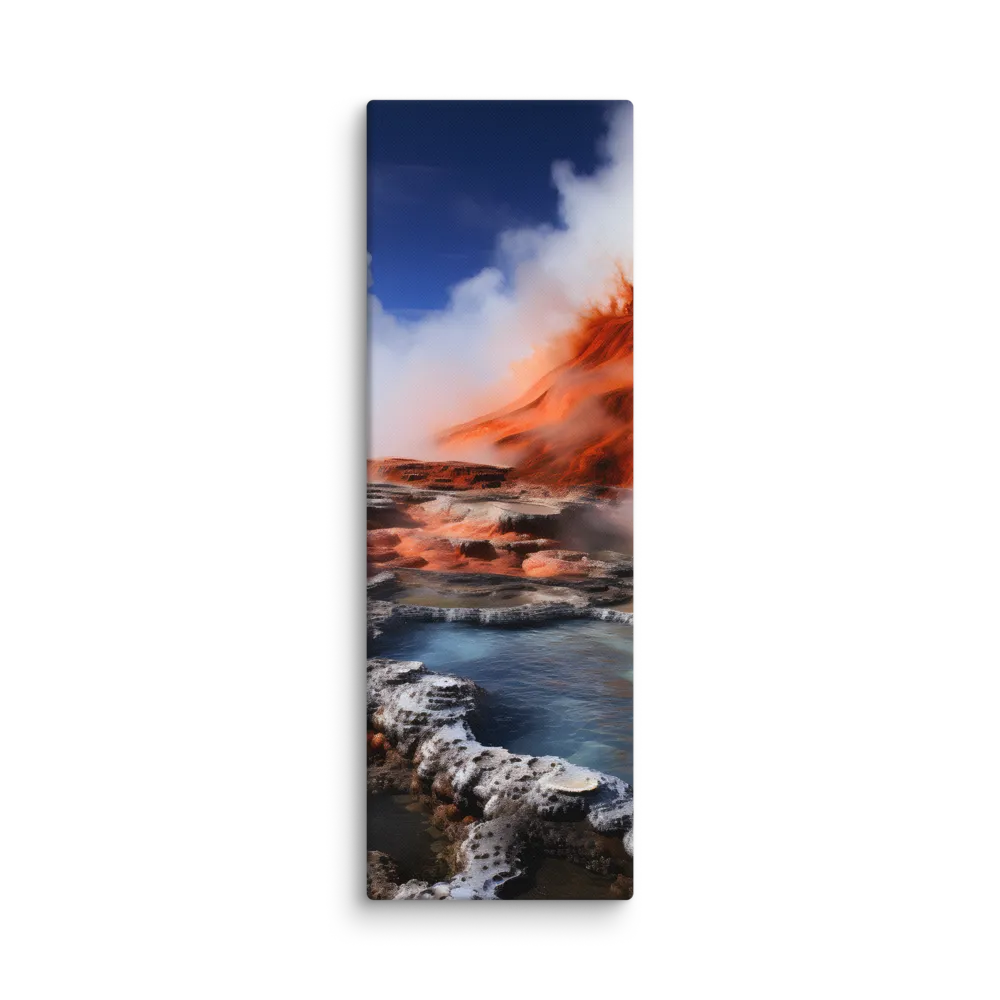 Nature's Fury: The Volcano's Expression