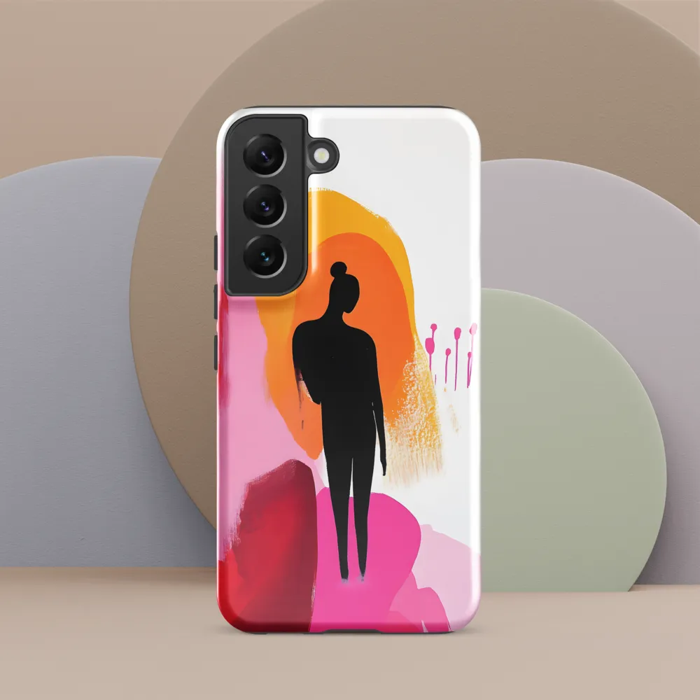 Figure in a Pink Halo